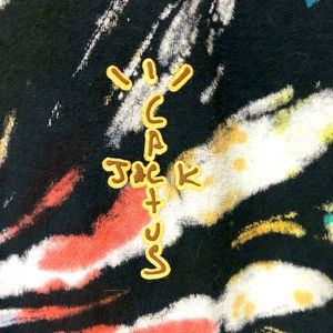 Cactus Jack(highest in the room) T-shirt.